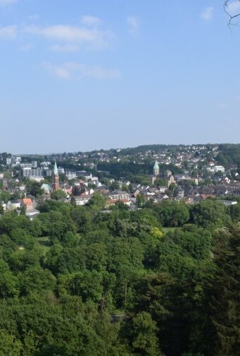 Ausblick nach Werden aus der Villa Vue